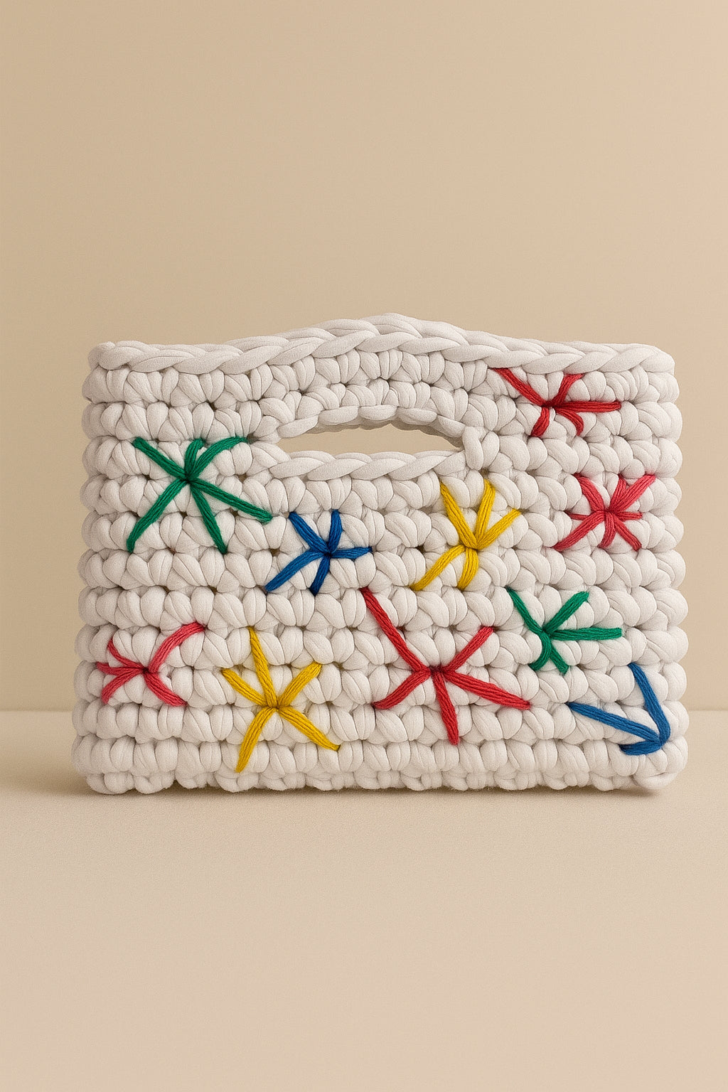 Mykonos Bag crochet croche bag handmade white 